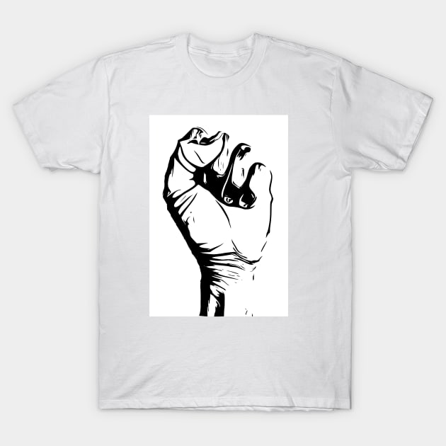 Blm fist t best sale shirt
